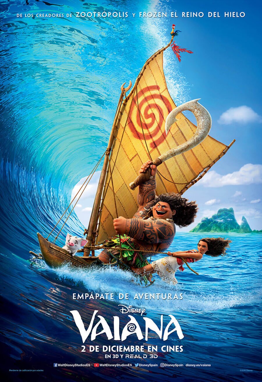 Poster of Moana - España #1