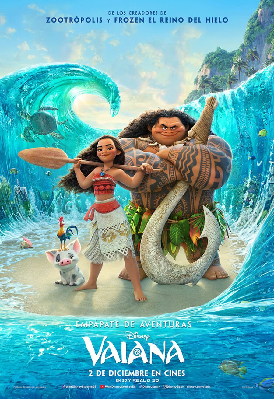 Poster of Moana - España #2