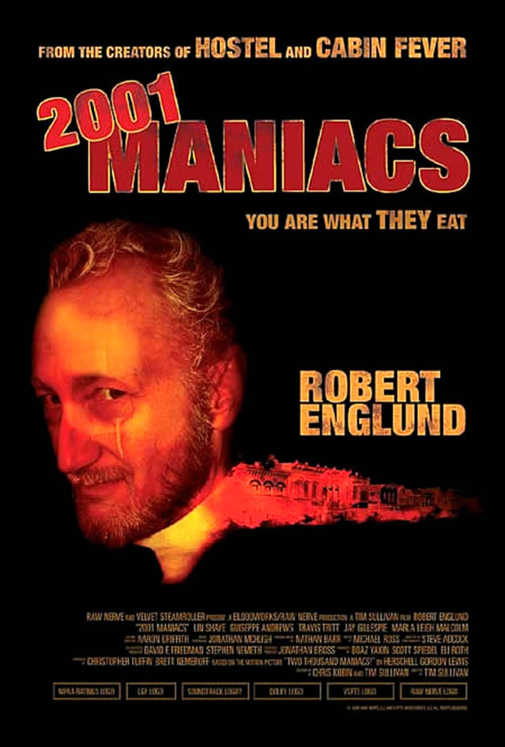 Poster of 2001 maniacs - Estados Unidos