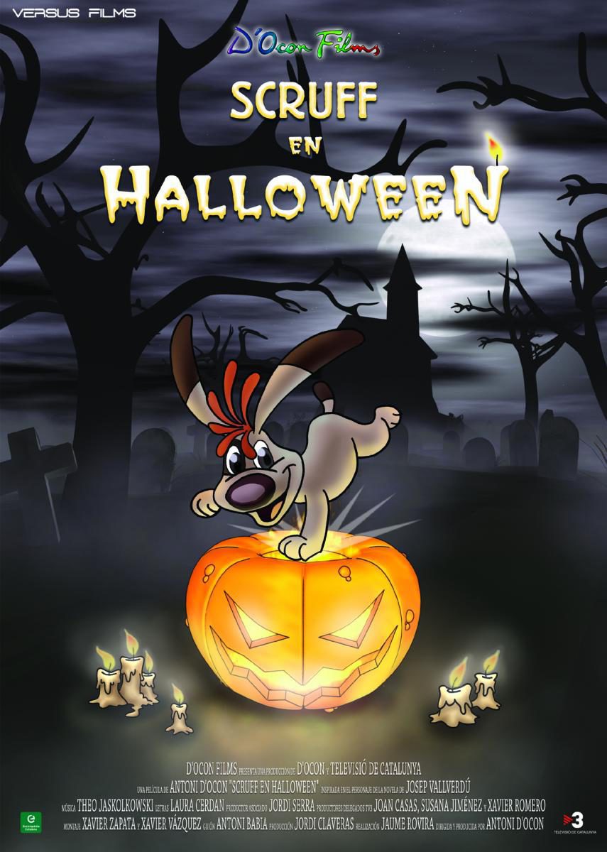 Poster of Scruff en Halloween - España