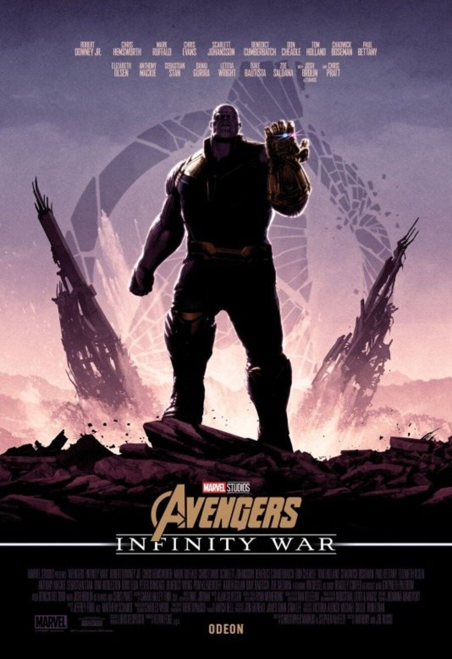 Poster of Avengers: Infinity War - Estados Unidos #6