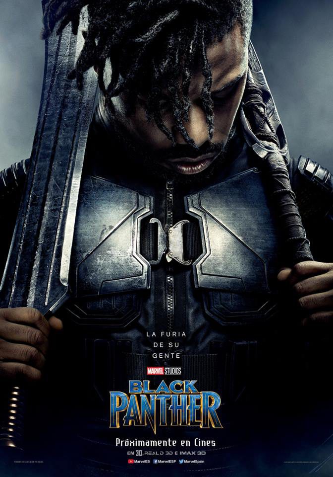 Poster of Black Panther - Killmonger