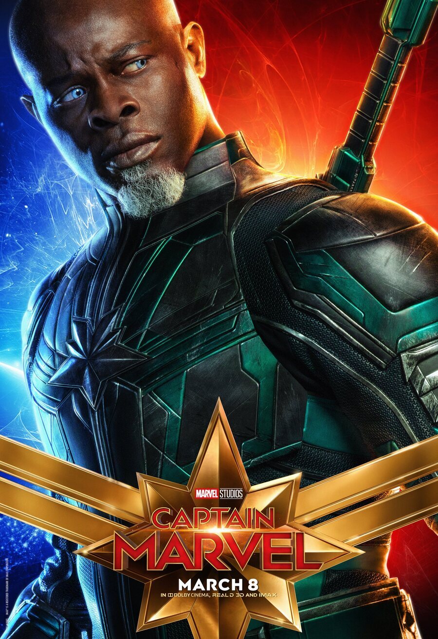 Poster of Captain Marvel - EE.UU. #9