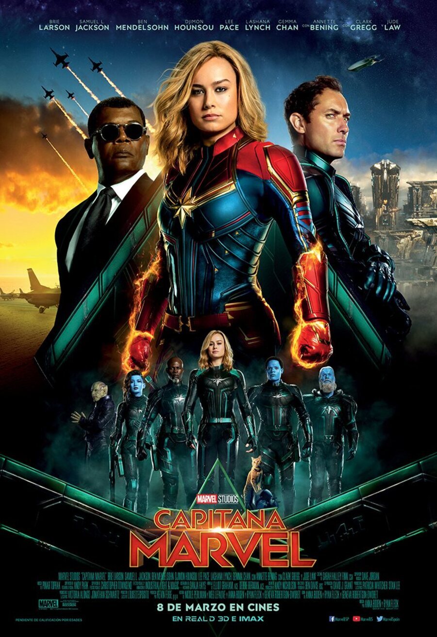 Poster of Captain Marvel - ESPAÑA #3