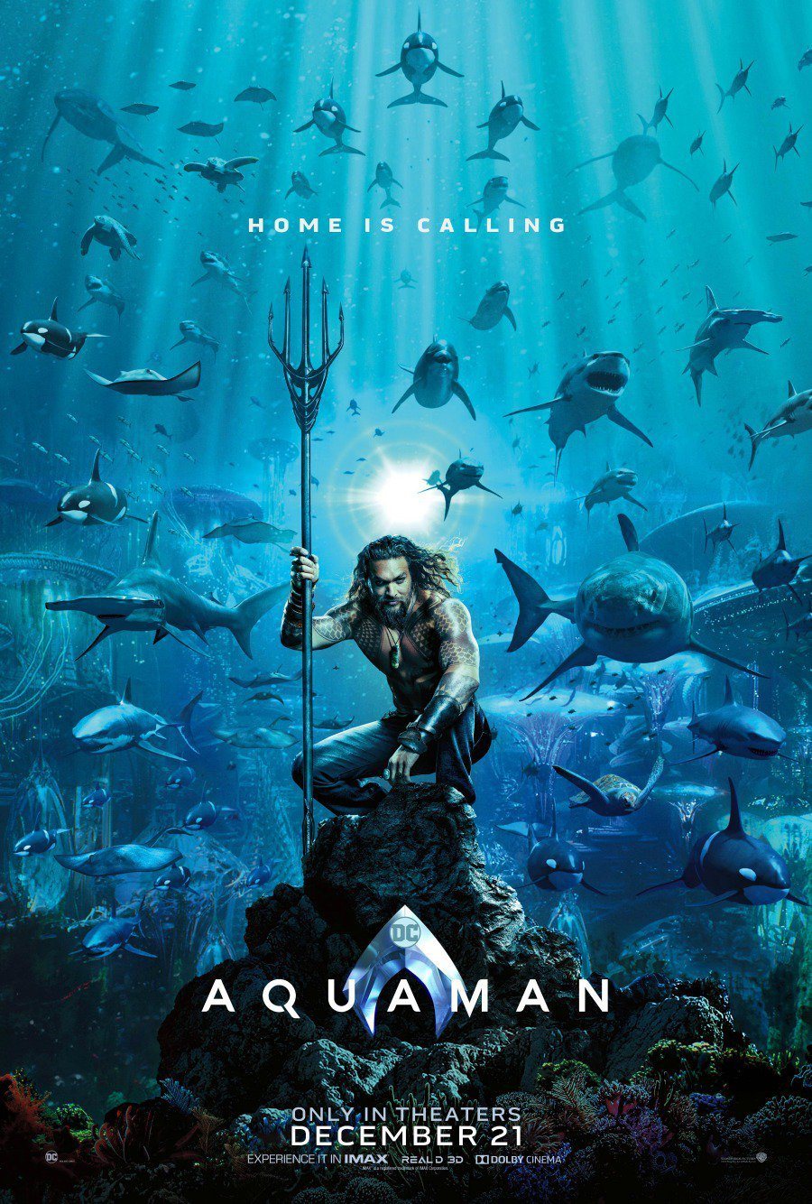Poster of Aquaman - Teaser EEUU