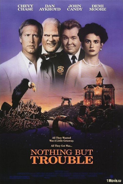 Poster of Nothing but Trouble - Estados Unidos