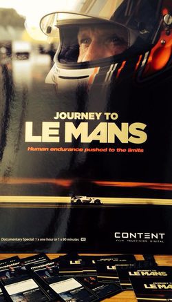 Poster Journey To Le Mans