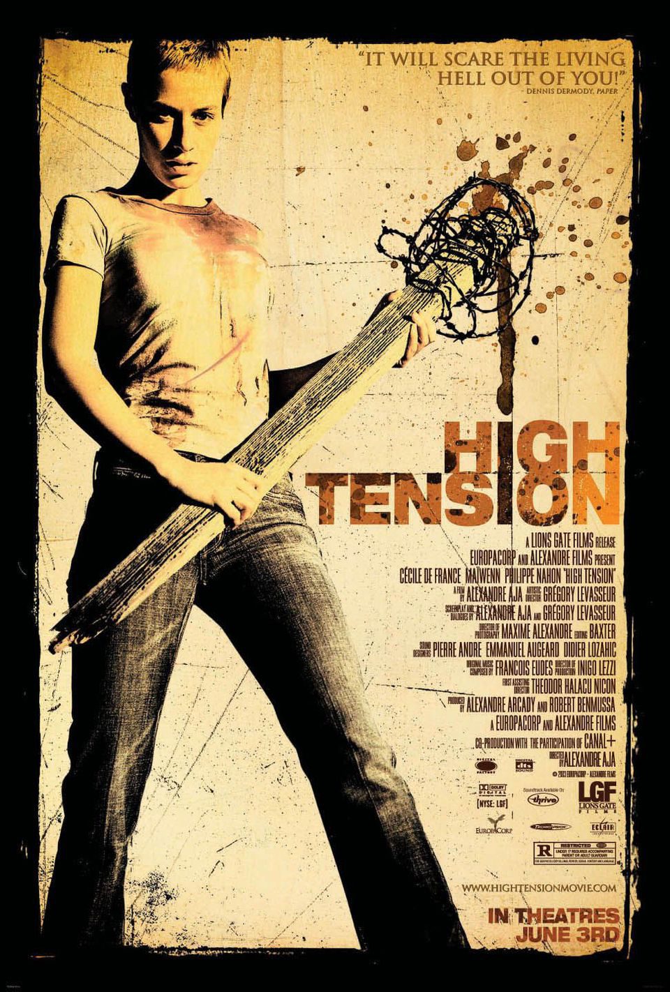 Poster of Haute tension - Estados Unidos