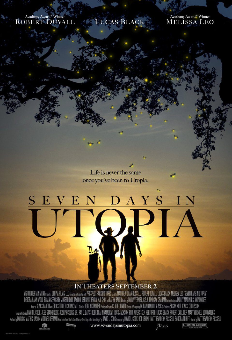 Poster of Seven Days in Utopia - Estados Unidos