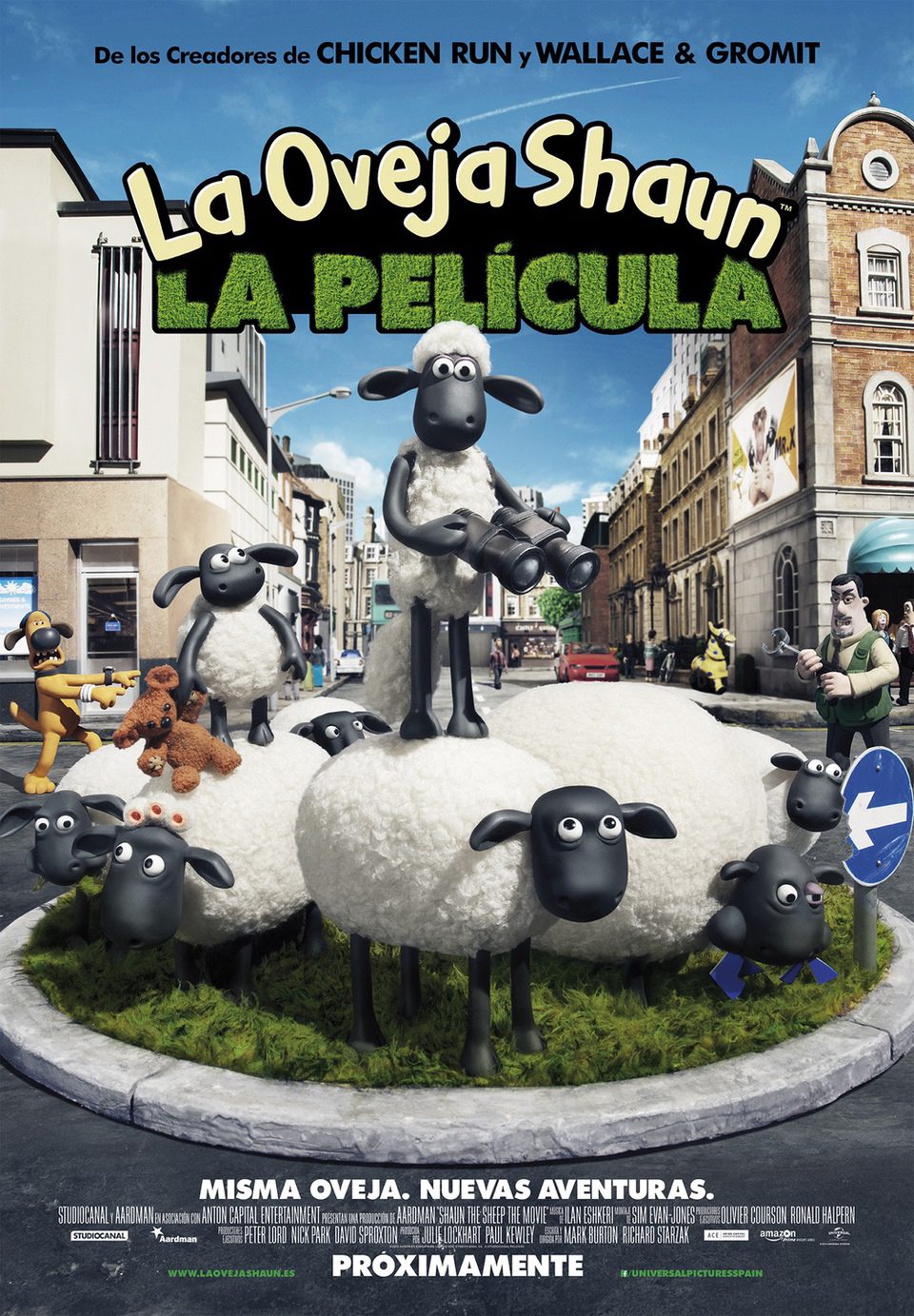 Poster of Shaun the Sheep - España