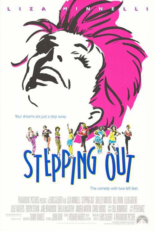 Poster of Stepping Out - Estados Unidos