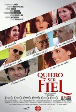 Poster Quiero ser fiel