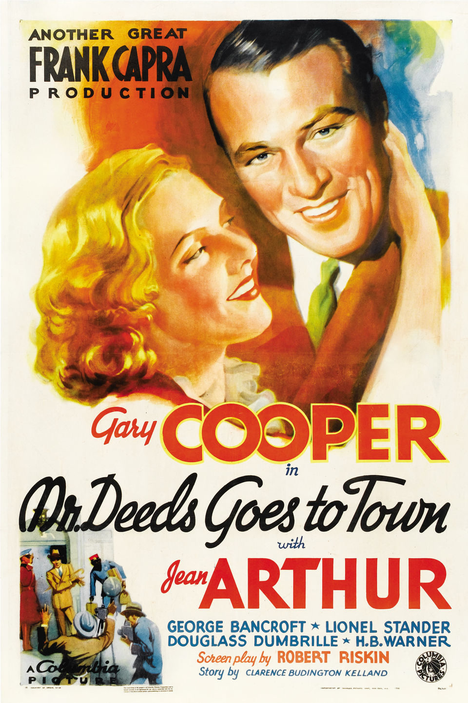 Poster of Mr. Deeds Goes To Town - EEUU