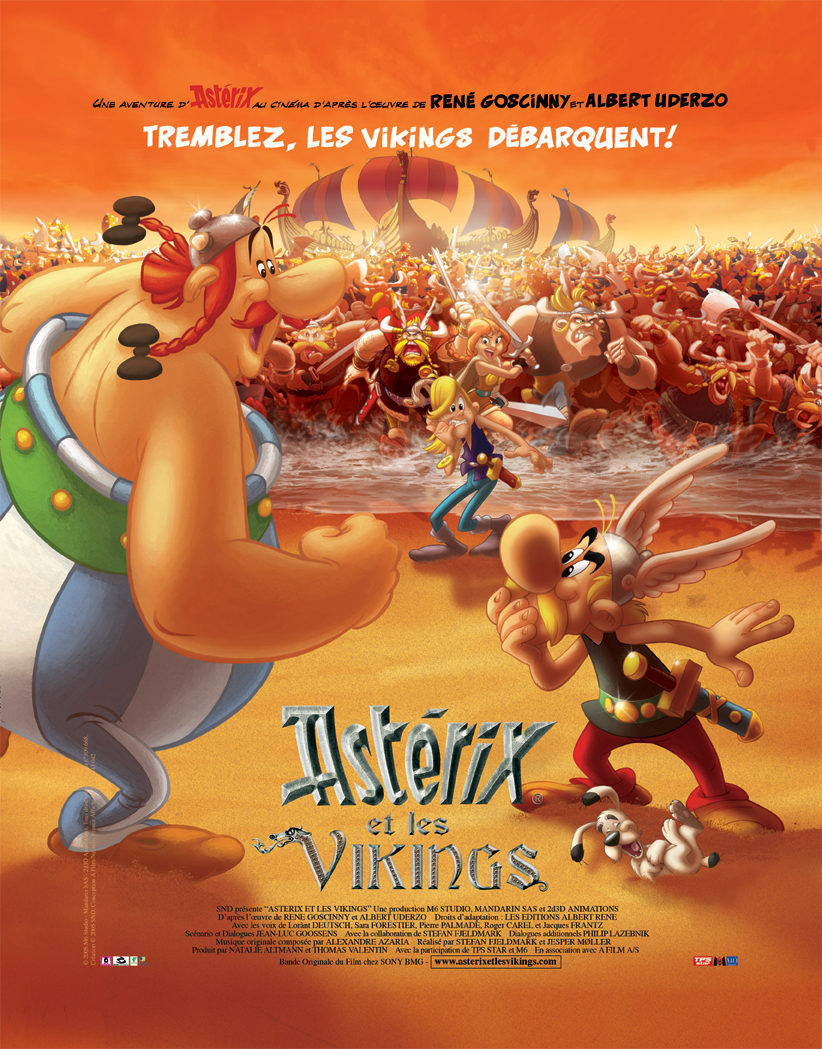 Poster of Asterix and the Vikings - Francia