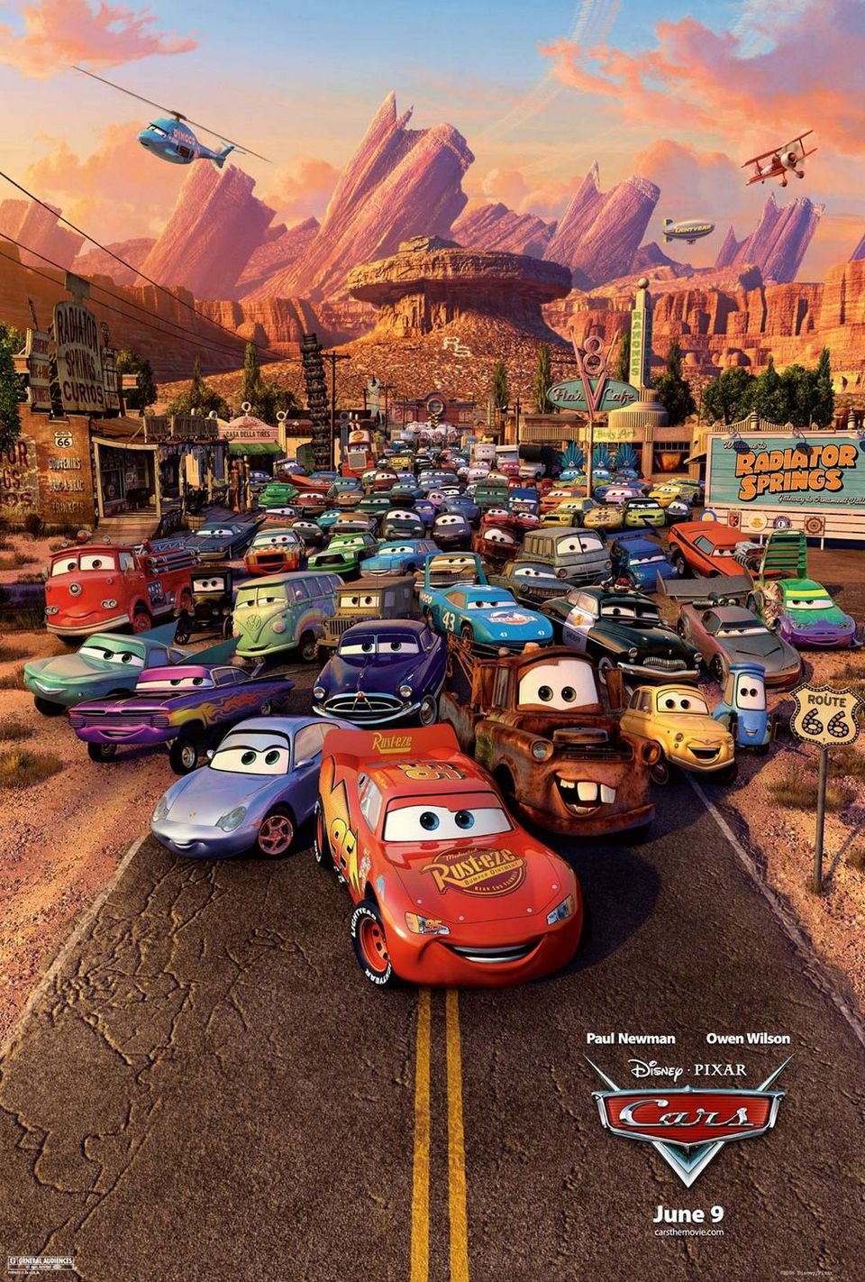 Poster of Cars - Estados Unidos