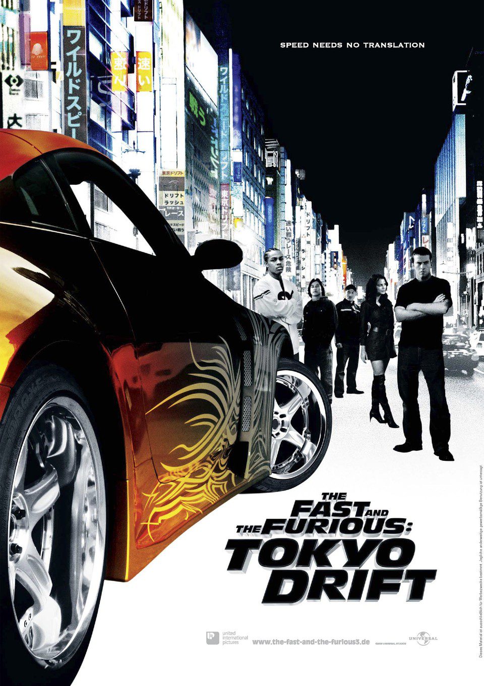 Poster of The Fast and the Furious: Tokyo Drift - Alemania