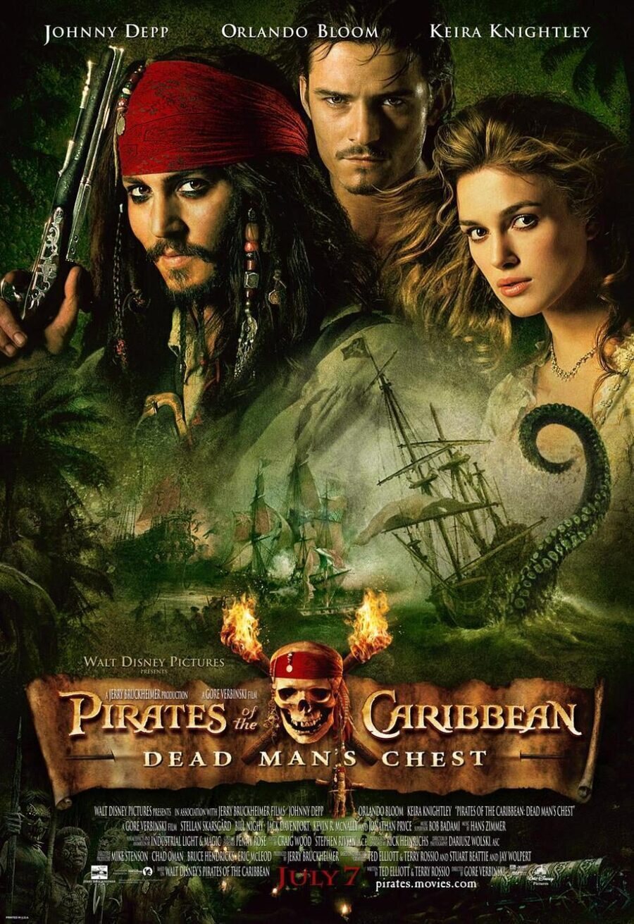 Poster of Pirates of the Caribbean: Dead Man's Chest - 