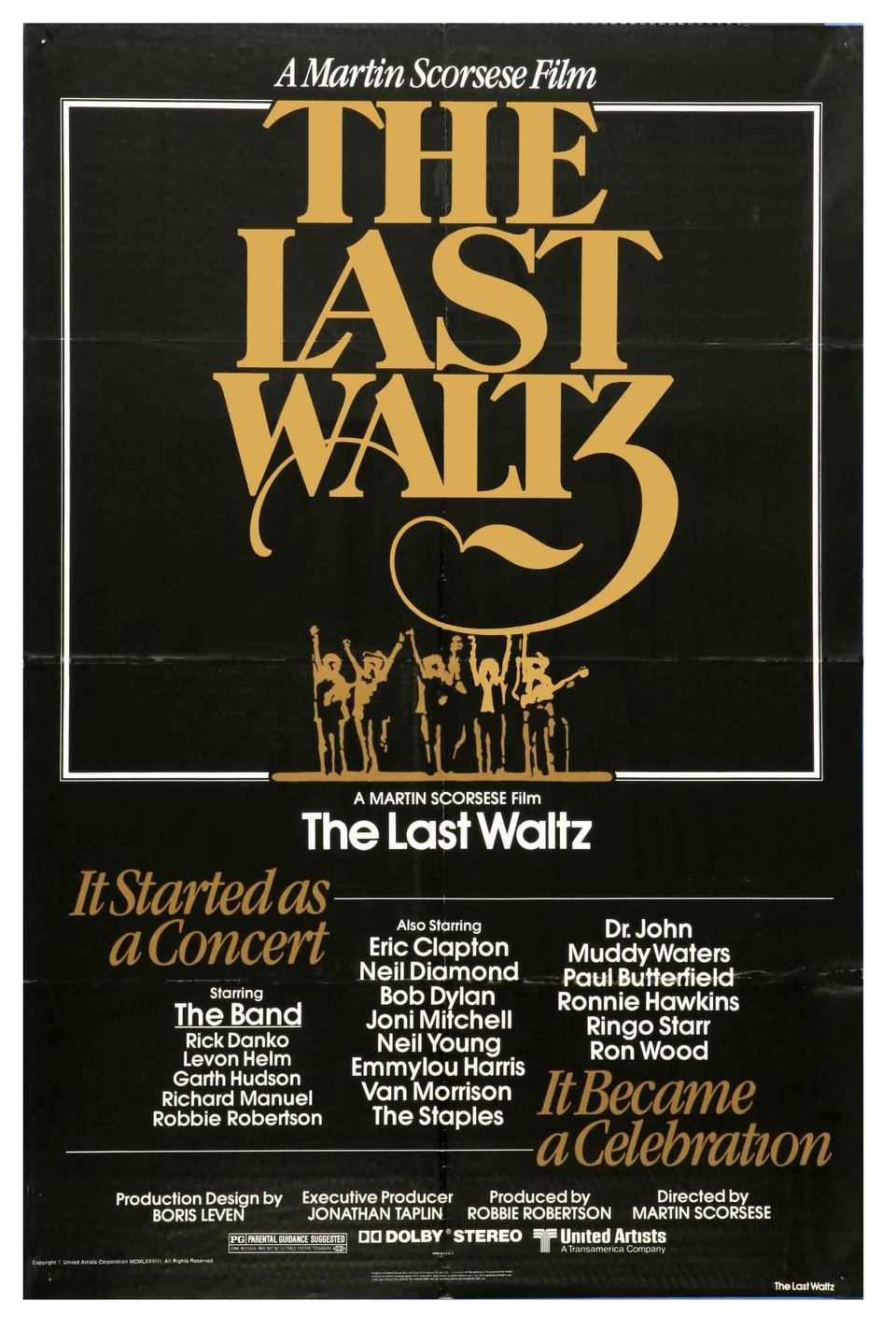 Poster of The Last Waltz - Estados Unidos