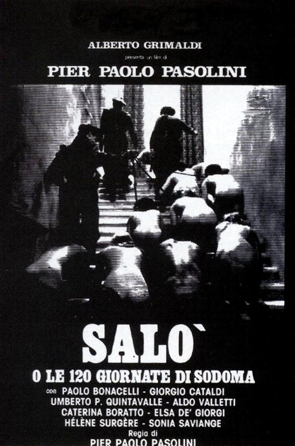 Poster of Salò, or the 120 Days of Sodom - Italia