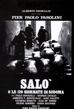 Poster Salò, or the 120 Days of Sodom