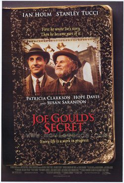 Poster Joe Gould's Secret