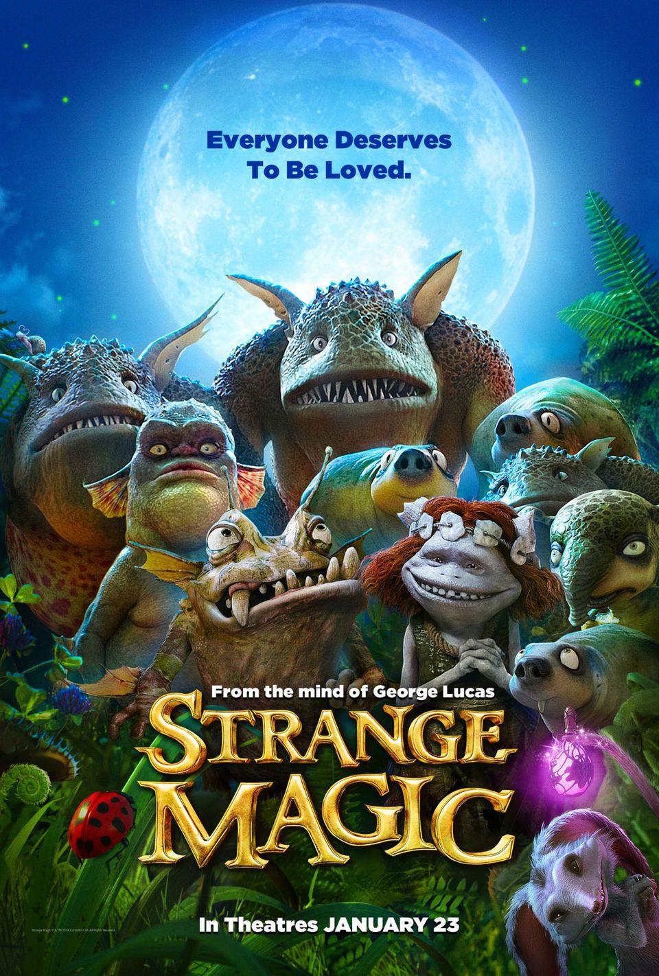 Poster of Strange Magic - Estados Unidos