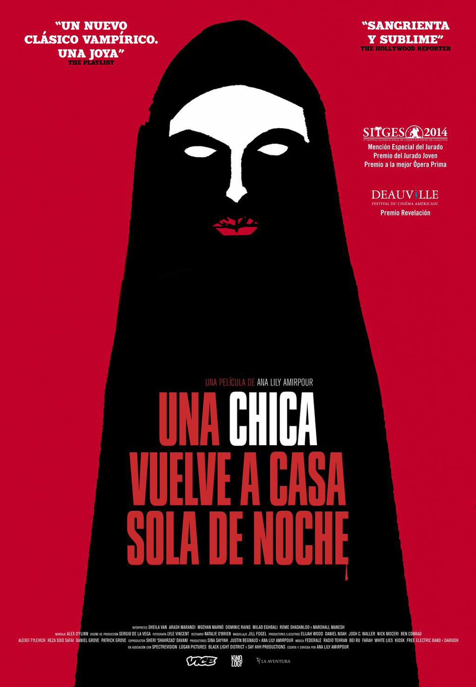 Poster of A Girl Walks Home Alone at Night - España
