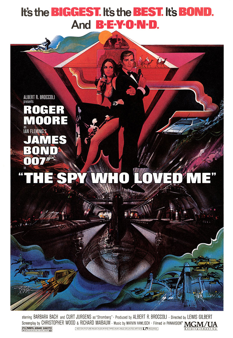 Poster of The Spy Who Loved Me - Reino Unido