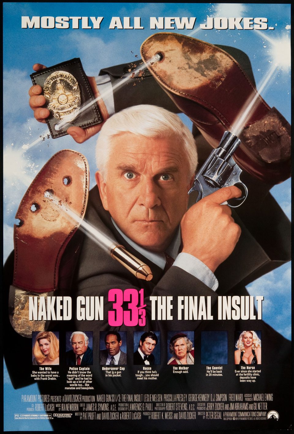 Poster of Naked Gun 33 1/3: The Final Insult - Estados Unidos