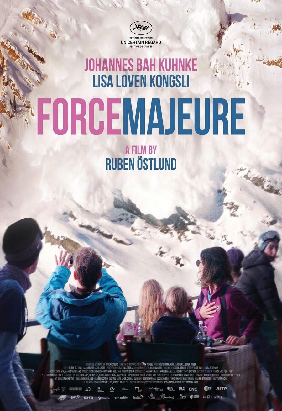 Poster of Force Majeure - Estados Unidos