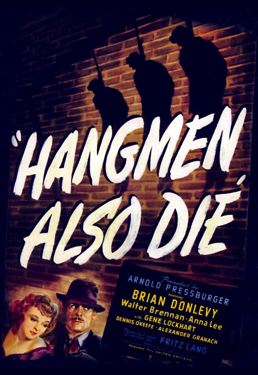Poster of Hangmen Also Die - EEUU