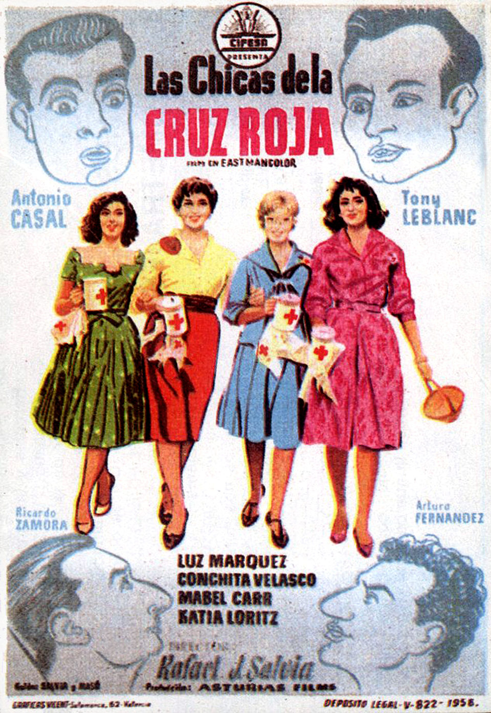 Poster of Red Cross Girls - España