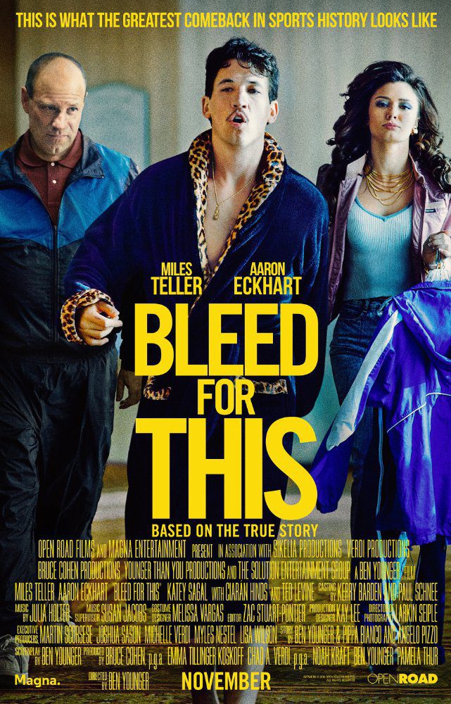 Poster of Bleed for This - Cartel Reino Unido