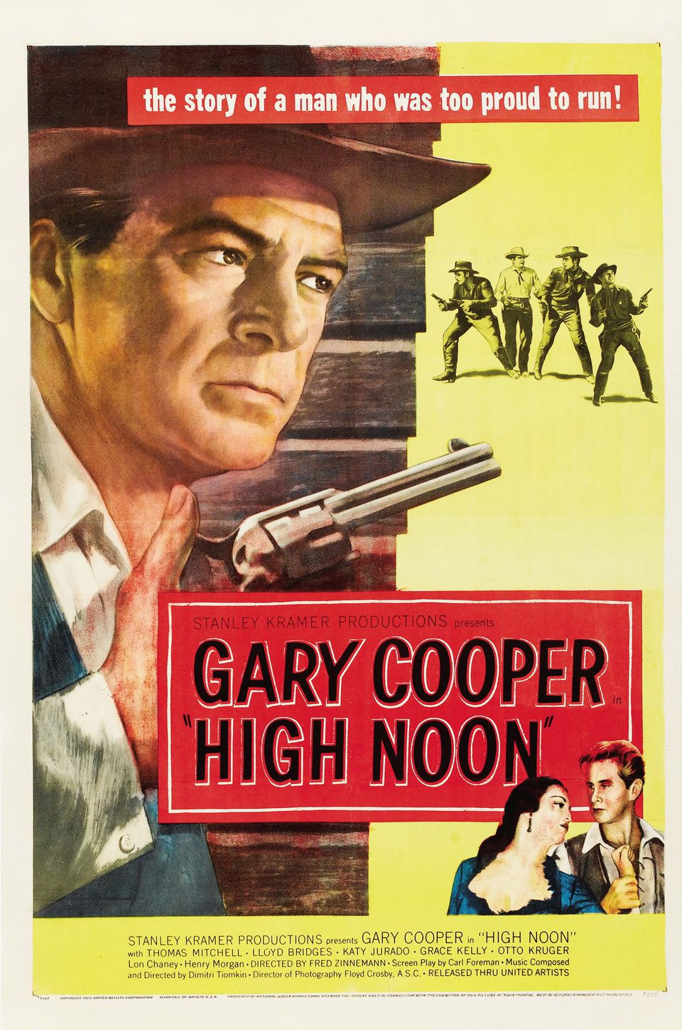 Poster of High Noon - Estados Unidos
