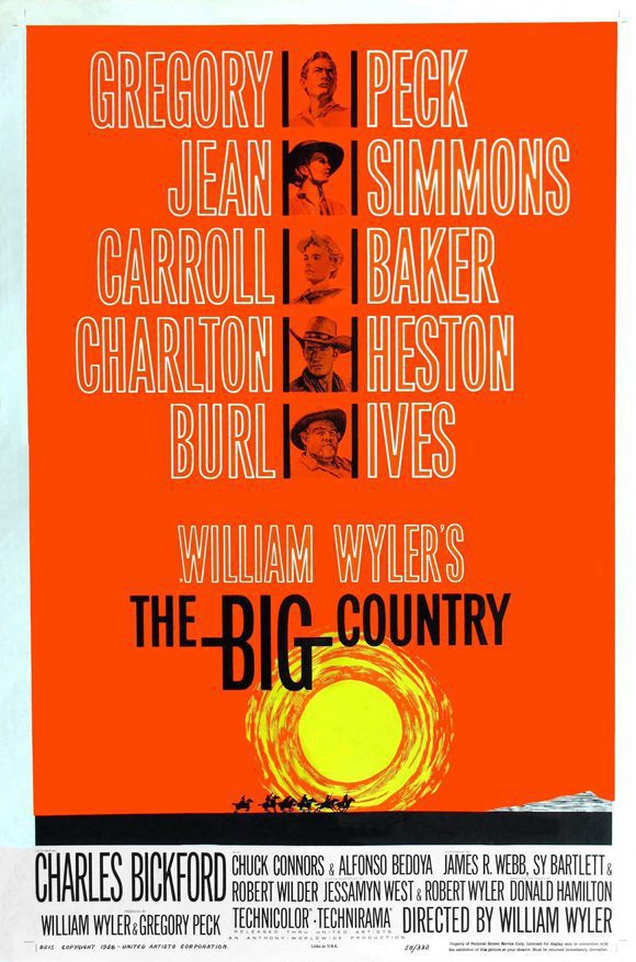 Poster of The Big Country - Estados Unidos