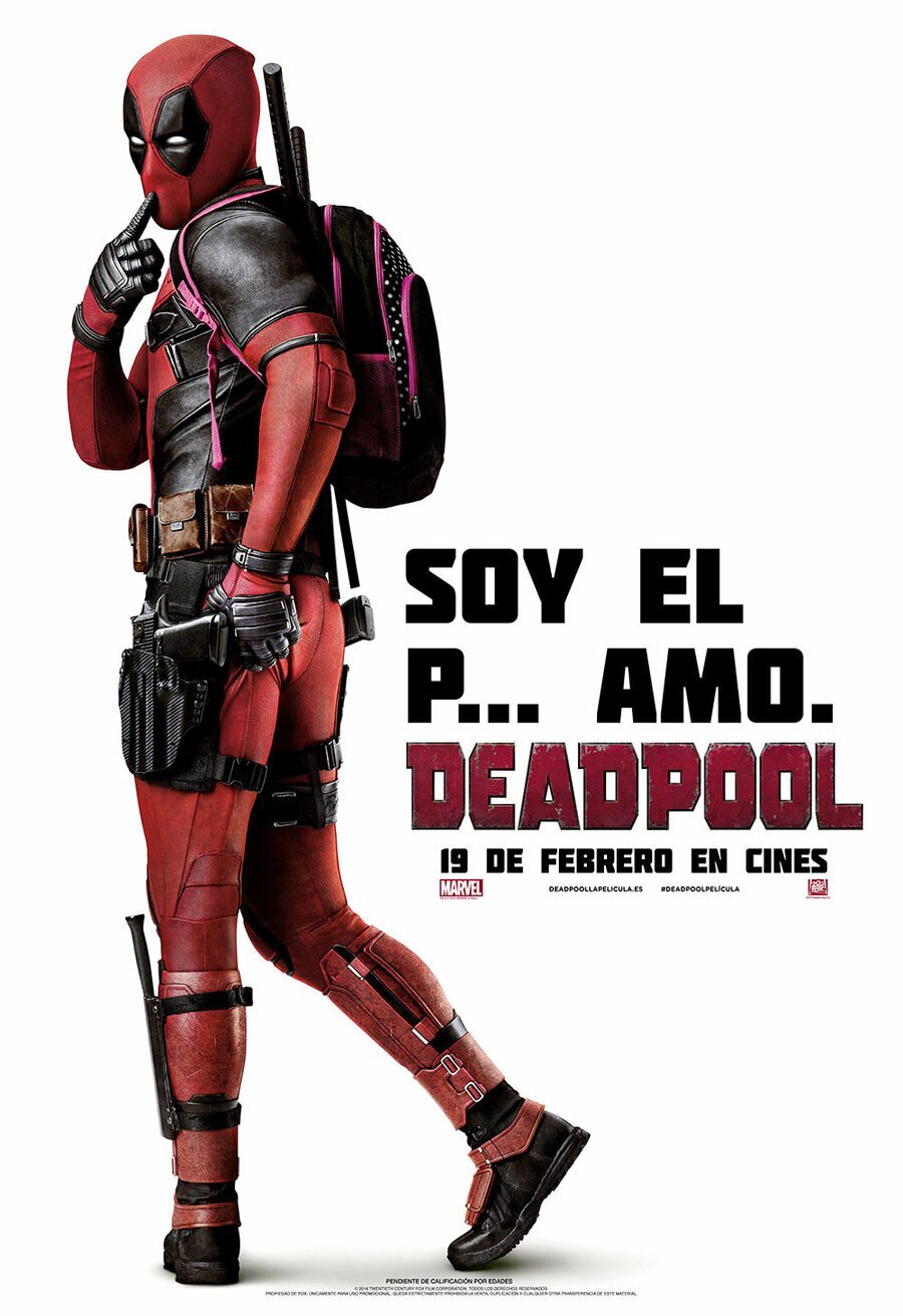 España #2 poster for Deadpool (2016) - Movie'n'co