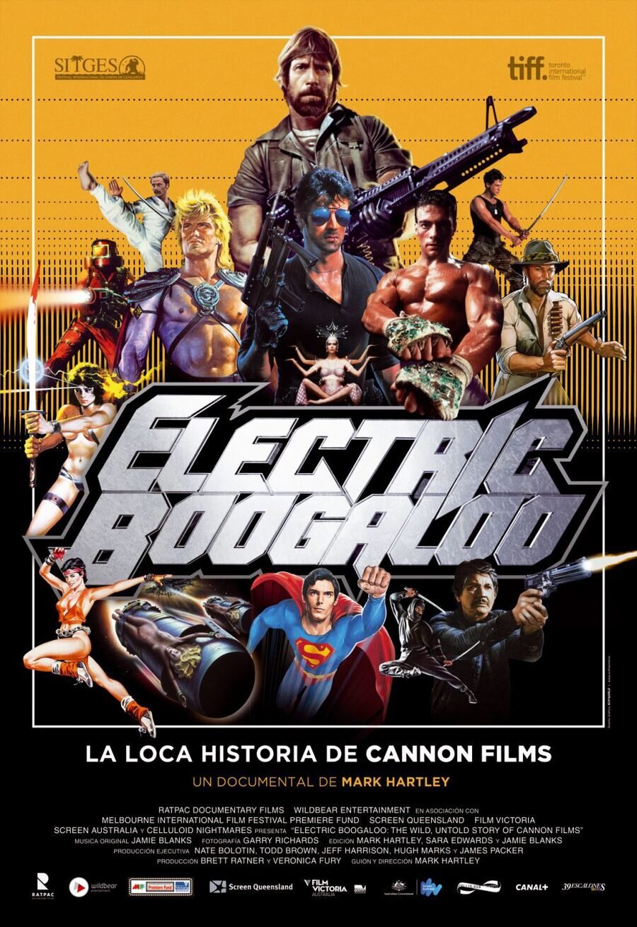 Poster of Electric Boogaloo: The Wild, Untold Story of Cannon Films - España 2