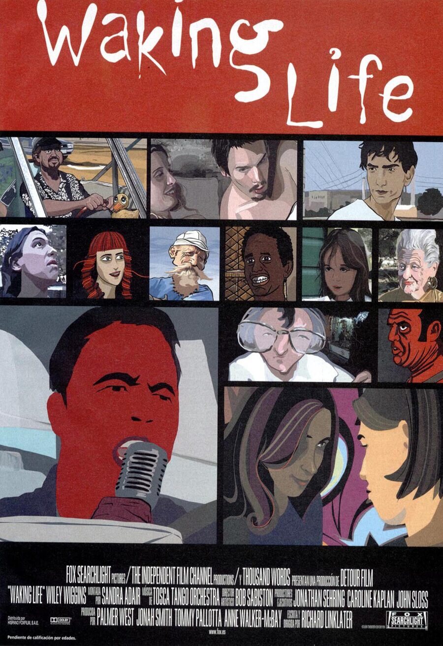 Poster of Waking Life - Estados Unidos