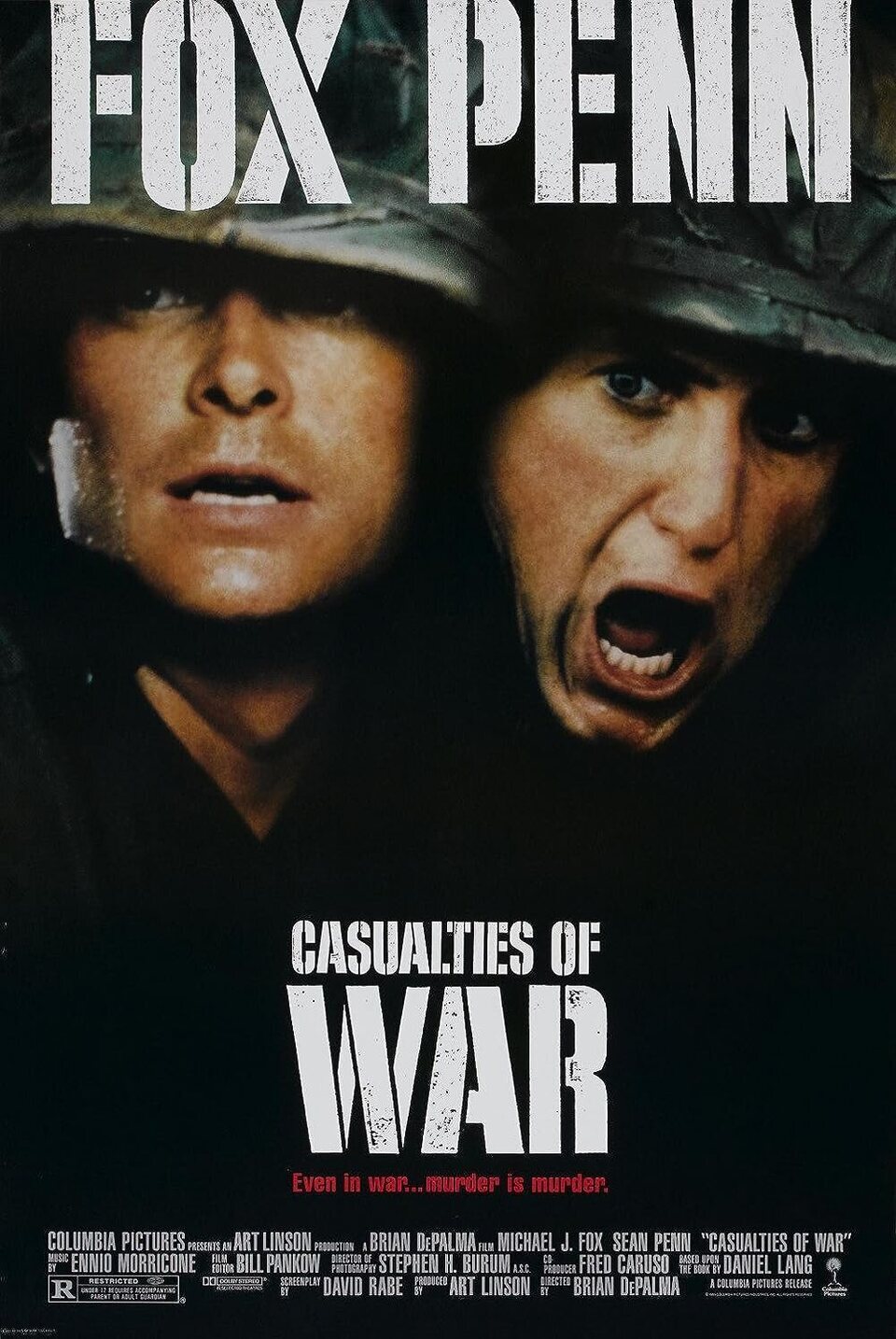 Poster of Casualties of War - Estados Unidos