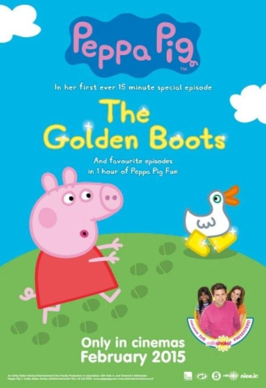 Poster of Peppa Pig: The Golden Boots - Reino Unido
