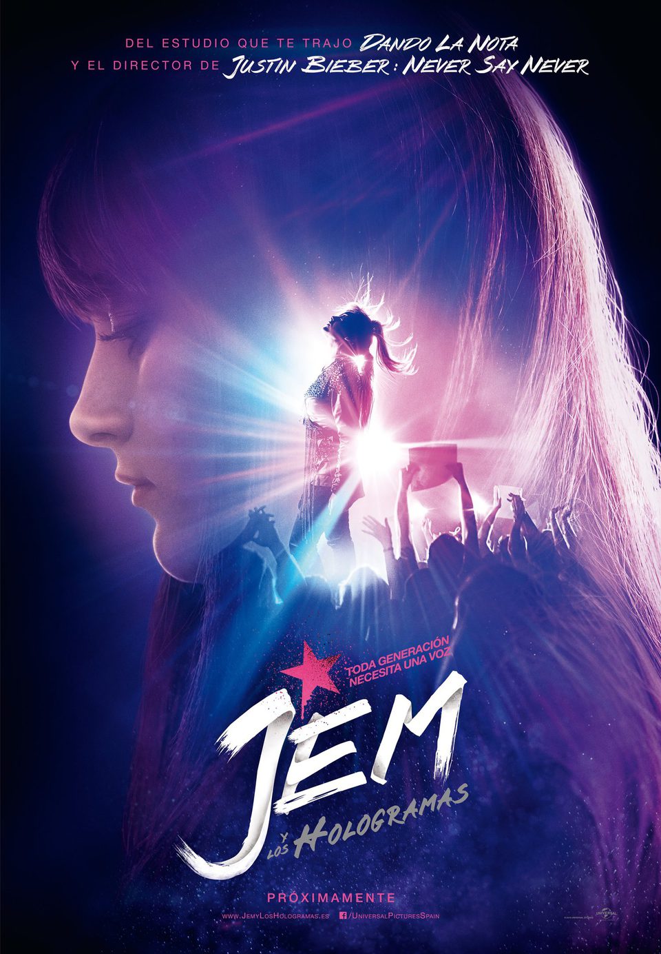 Poster of Jem and the Holograms - España