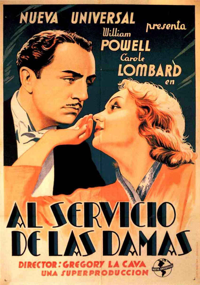 Poster of My Man Godfrey - España