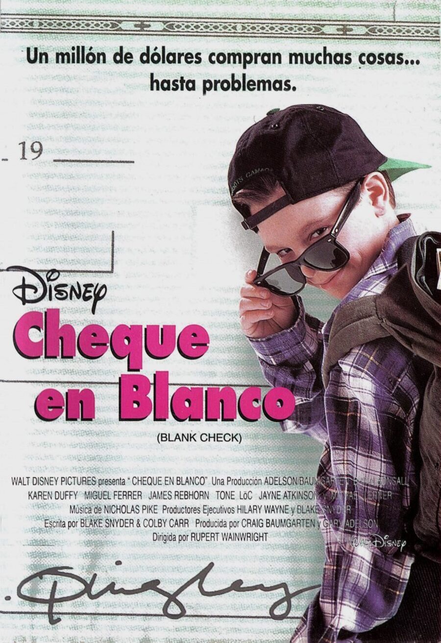 Poster of Blank Check - España
