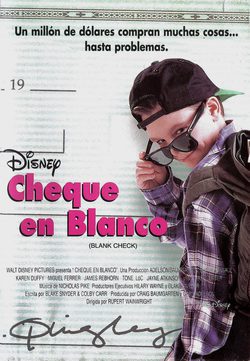 Poster Blank Check