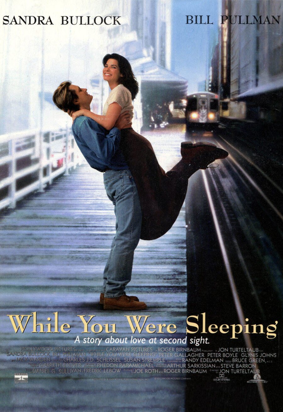EEUU poster for While You Were Sleeping (1995) Movie'n'co
