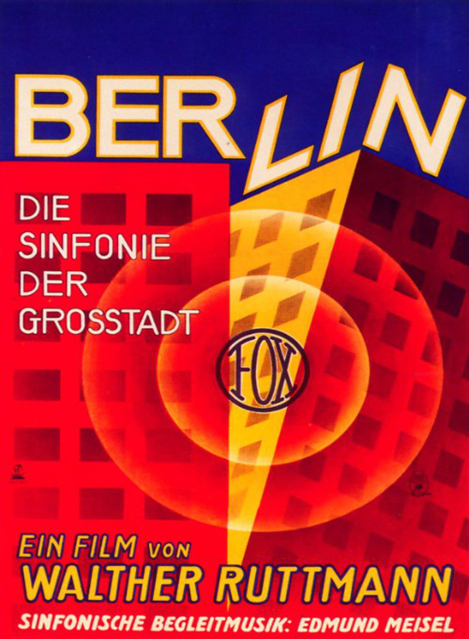Poster of Berlin: Symphony of a Great City - Alemania