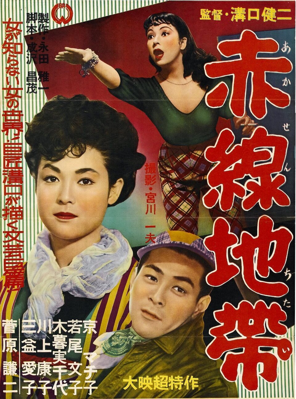 Poster of Street of Shame - Japón