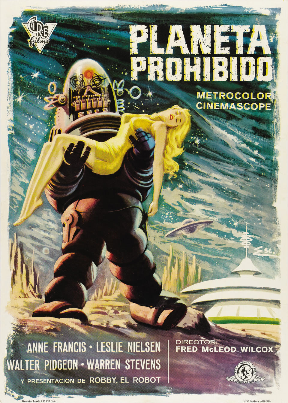 Poster of Forbidden Planet - España
