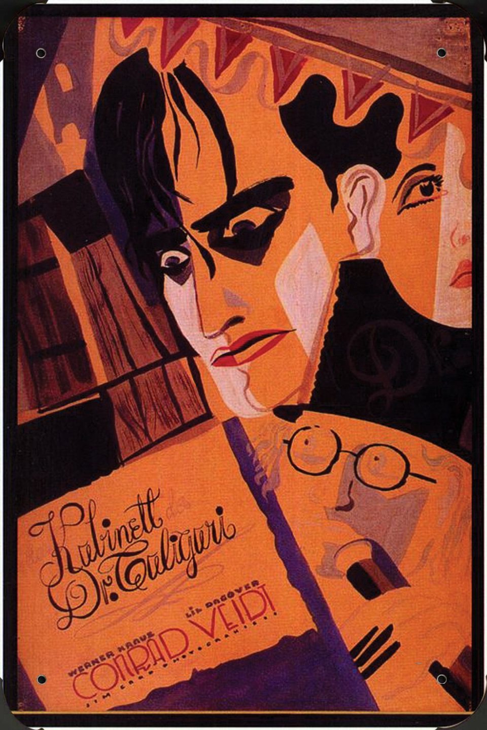 Poster of The Cabinet of Dr. Caligari - Alemania