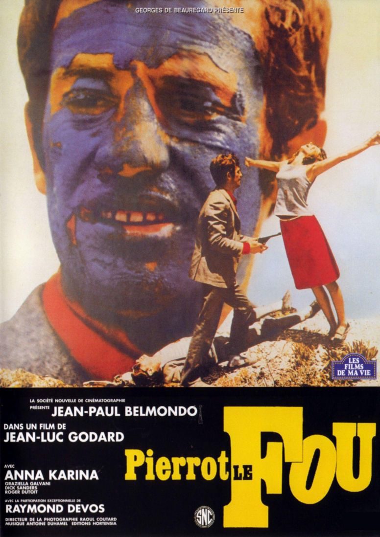 Poster of Pierrot le Fou - Francia